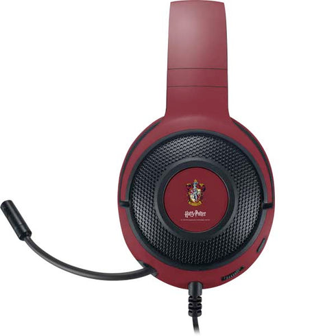 Wizarding World Harry Potter Gryffindor House Crest Razer Kraken X Skin